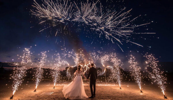 آتش‌بازی در مراسم عروسی